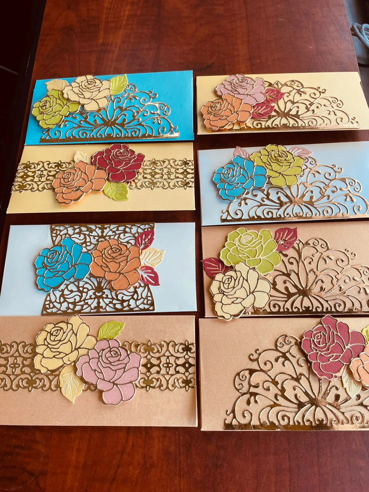 Rose Paper Envelope (Pack of 20)